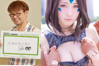 Nhờ vẽ manga, họa sĩ truyện tranh lấy được vợ trẻ "ngực khủng"