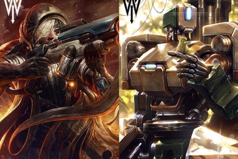 Há hốc mồm với các vị tướng Overwatch phiên bản “xôi thịt”