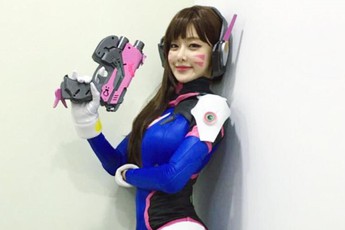 DJ Soda hóa thỏ ngọc D.Va trong Overwatch khiến game thủ mê mẩn