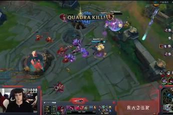 Katarina 'múa may' kinh hồn trong tay Faker Brazil, bảo sao Madlife đòi nerf