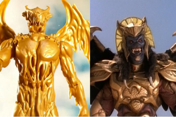Phim Power Rangers lại gây tranh cãi với hình ảnh quái vật làm bằng vàng 4 số 9