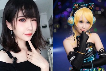Ải Nhạc Đa - Nữ coser xinh đẹp, dễ thương đến tại Trung Quốc