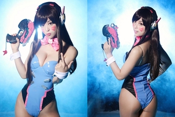 Cosplay nàng D.Va cực gợi cảm khiến fan Overwatch không khỏi ngẩn ngơ