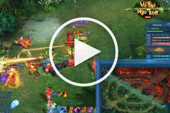 Webgame MOBA Võ Lâm Ngũ Tuyệt tung clip trải nghiệm ấn tượng