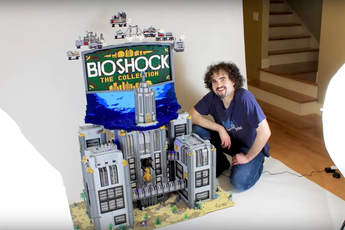 Thành phố ngầm BioShock được tái hiện quá đẹp qua 25 nghìn miếng LEGO, 300 giờ chăm chút