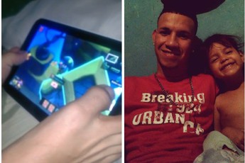 Khâm phục trước game thủ chơi game mobile bằng chân... như hack