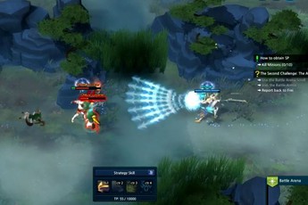 Gameplay của Crush Online - MOBA lai nhập vai cực giống Liên Minh Huyền Thoại