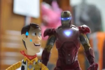 Khi thế giới các đồ chơi của Toy Story bị Iron Man tấn công