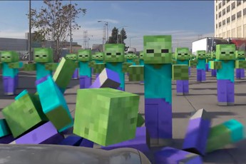 Thanh niên trả thù zombie Minecraft và cái kết