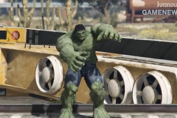 Khi gã to con xanh Hulk nổi hứng... Ngăn tàu vào GTA