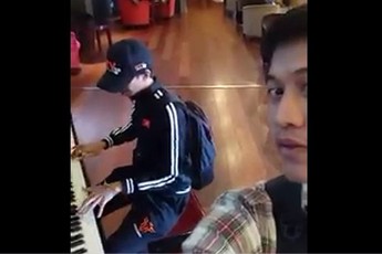 LMHT: QTV trổ tài đánh piano ở Tây Ban Nha, mỗi tội đang hay thì "đứt dây đàn" như thế này đây