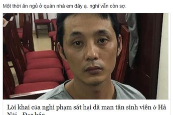 Chủ quán net tại Hà Nội phát hoảng vì kẻ giết người từng chơi ở chỗ mình