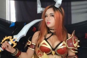 Bài hát chế cosplay DOTA 2 thú vị của game thủ Việt