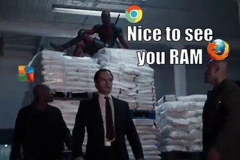 Chết cười Deadpool được đem ra làm ví dụ cho việc Chrome chiếm RAM khủng như thế nào