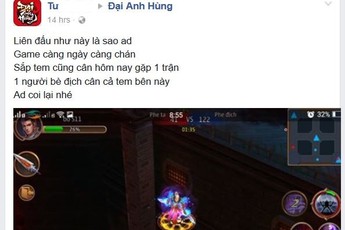 Khốn khổ game thủ đi đấu PK toàn gặp "đại anh hùng" cân được cả team mình