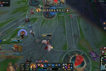 Rank Việt xuất hiện Thánh Farm Lính siêu bá đạo: 30 phút được hơn 600 cs, gánh cả team trên đôi vai của mình