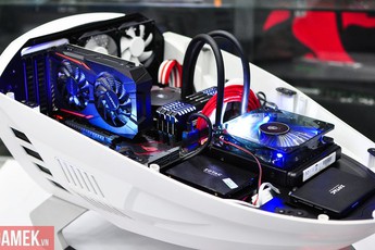 Trên tay chiếc vỏ máy tính 'phi thuyền' cực độc mới về Việt Nam
