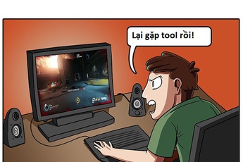 Có người nhà thế này thì game thủ nào cũng tức "ói máu"