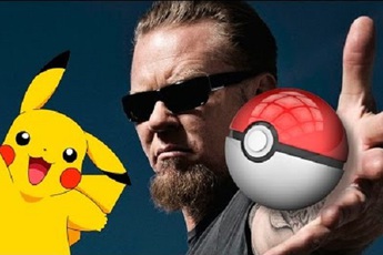 Thật khó tin khi rock ban nổi tiếng Metallica hát nhạc Pokemon