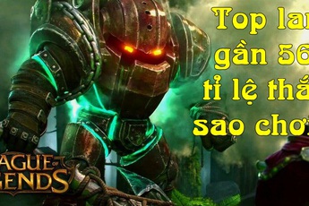 Nautilus – Vị tướng LMHT đường trên “Vô đối” với tỉ lệ thắng No.1 thời điểm hiện tại