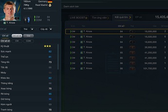 FIFA Online 3: Những siêu sao mùa EC16 đang tỏa sáng, đáng đầu tư