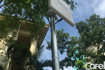 Đã dùng được Wifi miễn phí phố đi bộ Hà Nội, tốc độ tối đa 4,67 Mbps, đi quốc tế thả ga
