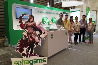 Cận cảnh gian hàng của các NPH Việt Nam tại ChinaJoy 2016