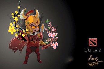 5 Fan art DOTA 2 với chủ đề Tết đến Xuân về rất thú vị