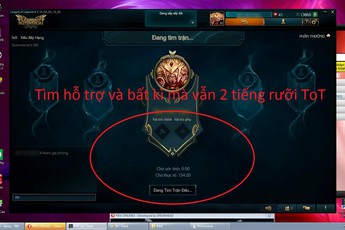 Tiếp bước Thánh Nhọ trước, gamer Đồng V Kì Cựu lập kỉ lục chờ trận Rank hết 2 tiếng rưỡi