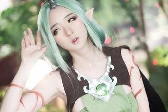 Ngây ngất lòng người trước vẻ đẹp ngây thơ trong sáng của Cosplay Soraka Rừng Xanh