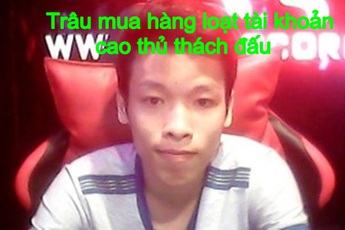 Mua hàng loạt acc Cao Thủ, Thách Đấu, Thánh Cày Thuê LMHT mưu đồ kinh doanh siêu khủng