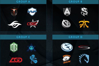 DOTA 2 Shanghai Major công bố kết quả bốc thăm chia bảng