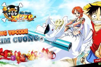 SohaPlay tặng ngay 500 Vipcode Webgame One Piece ZeZe sau 3 ngày ra mắt