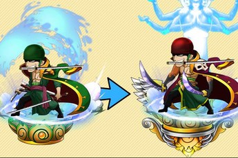 Zoro thuộc phe phản diện trong game One Piece Việt Hải Tặc Bóng Đêm?