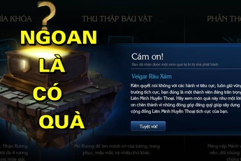 CHÍNH THỨC: Garena "bí mật" tặng quà cho game thủ "Ngoan"