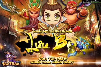 Tào Tháo Truyện Mobile ra mắt Lưu Bị, tặng Gift Code giá trị