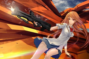Tựa game Nhật Bản toàn em gái xinh chơi súng khủng sắp có bản Tiếng Anh
