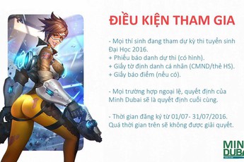 Xuất hiện dịch vụ mua Overwatch tại Việt Nam, điểm thi Đại học càng cao thì giá mua càng rẻ