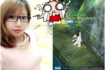 Nữ game thủ Việt xinh đẹp thế này mà còn bị đệ tử "bơ lác"