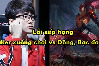 Đây là cách Faker chơi khi đối đầu với gamer rank Đồng, Bạc trong xếp hạng LMHT mùa 7