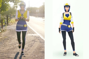 Nữ huấn luyện viên Pokemon xuất hiện ngoài đời thực