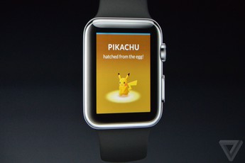 Pokemon GO đã chơi được trên Apple Watch, ơn giời game thủ không sợ bị giật điện thoại nữa rồi!