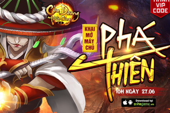 Khai mở máy chủ mới, Cửu Dương Thần Công tặng Giftcode giá trị