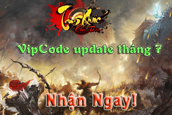 SohaPlay tặng 200 VIPCode Webgame Tam Quốc Chí Tôn