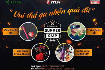 Chung kết Overwatch Việt Nam Summer Cup: Khán giả đến sớm chắc chắn có quà độc