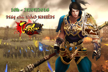 Nhân dịp mở máy chủ Đào Khiêm, SohaPlay tặng 300 Vipcode Tam Quốc Chí Tôn