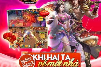 Nhất Kiếm Phi Thiên ra mắt bản Update “Khi Hai Ta Về Một Nhà”, tặng 500 Gift Code giá trị