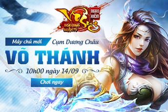 Tặng 200 VIP Code Ngạo Kiếm Vô Song mừng phiên bản mới ngày 14/9