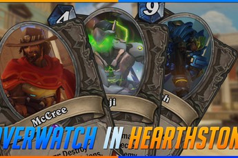 Phát sốt với sự kết hợp độc nhất vô nhị giữa các vị tướng Overwatch và lá bài Hearthstone