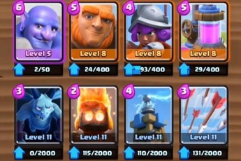 Clash Royale: Deck Giant Bowler để cày Arena 8 – 9